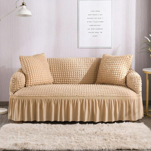 Golden Bubble sofa covers