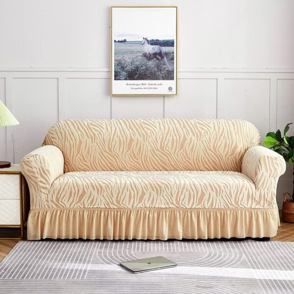 Golden Zabra Sofa covers