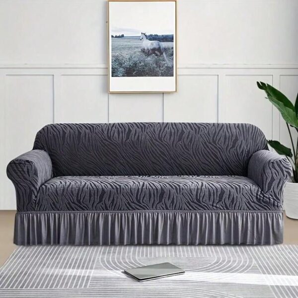 Grey Zabra Sofa covers