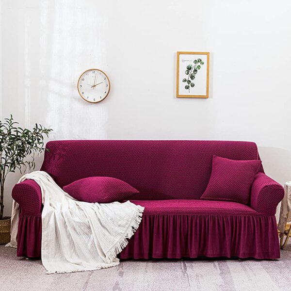 Maroon Butterfly Sofa covers